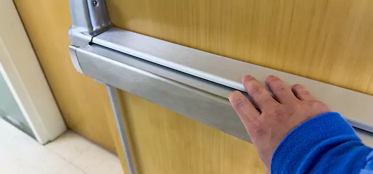 Installing a Push Bar on a Door Rockville Centre